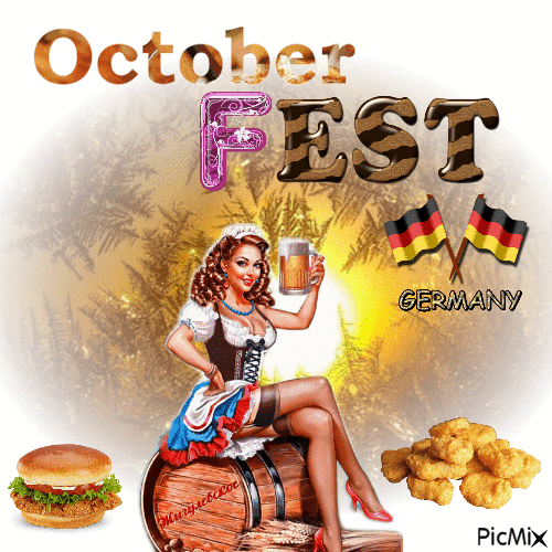 Germanys October Fest - Ilmainen animoitu GIF