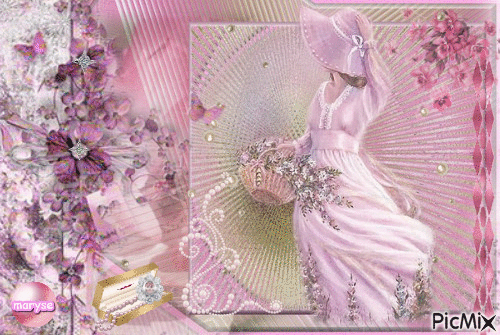 pink lady - Gratis animerad GIF