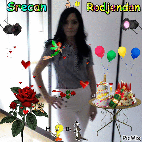Srecan rodjendan - 無料のアニメーション GIF