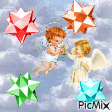 angel et angella - GIF animado gratis