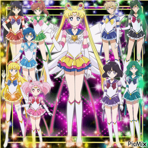 Sailor Moon Eternal ✨💖💖 - Bezmaksas animēts GIF