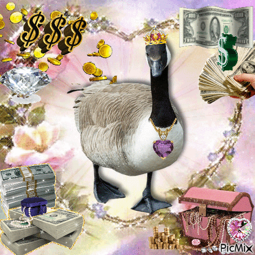rich goose - Darmowy animowany GIF