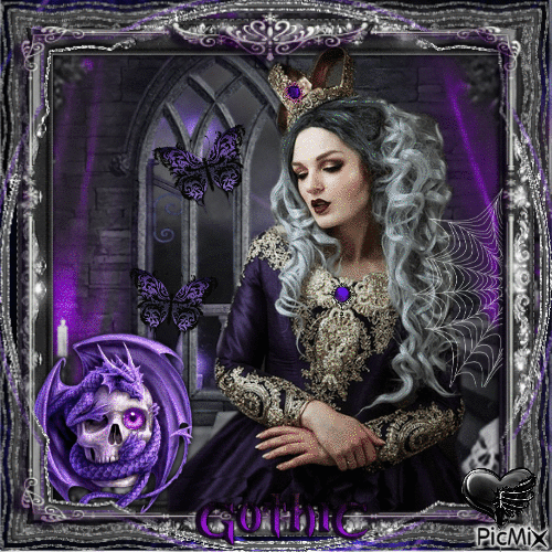 Gothic Queen - 無料のアニメーション GIF