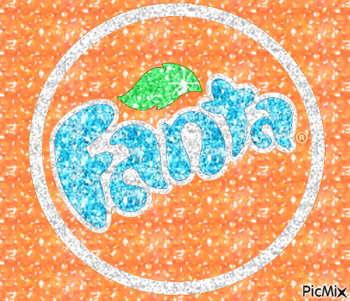 Fanta Glitter Logo - Δωρεάν κινούμενο GIF