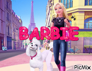 BARBIE - Gratis animerad GIF