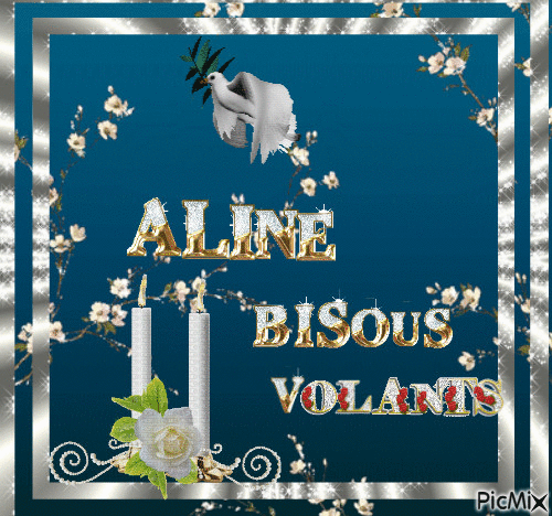 Aline repose en paix - Δωρεάν κινούμενο GIF