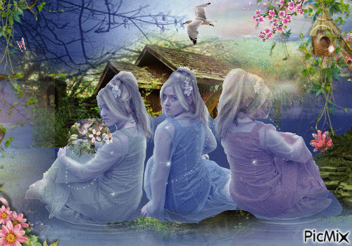 As três irmãs - Δωρεάν κινούμενο GIF