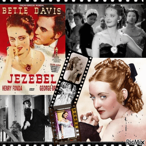 Bette Davis - Kino - Jezebel - Free animated GIF