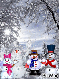 Snowbuddies - Gratis animeret GIF