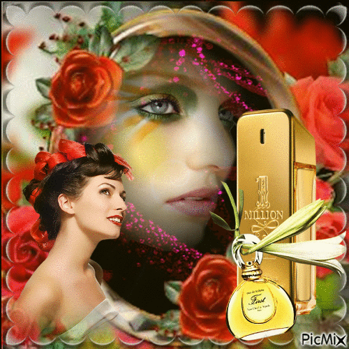 parfum d'or - GIF animé gratuit