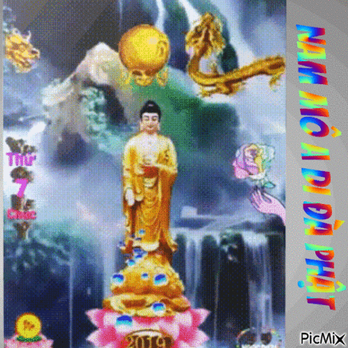 Nam Mô A Di Đà Phật - GIF animate gratis