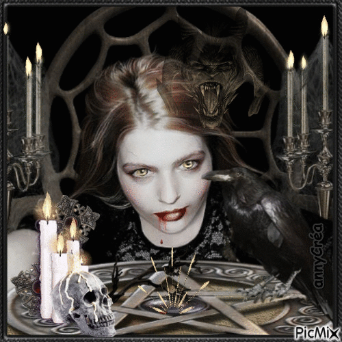 Gothic fantasy - Gratis animeret GIF