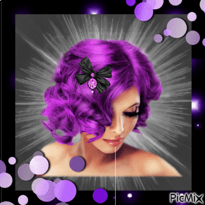 purple passion - GIF animé gratuit