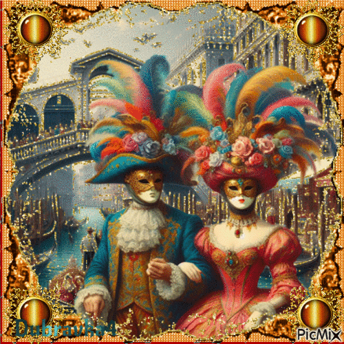 Carnaval Venecia! - Bezmaksas animēts GIF