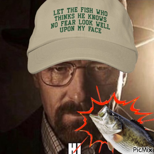 walter white fish - δωρεάν png