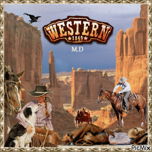 Western - Bezmaksas animēts GIF