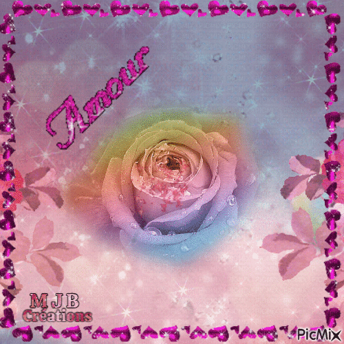 Une Rose Amour M J B Creations Picmix