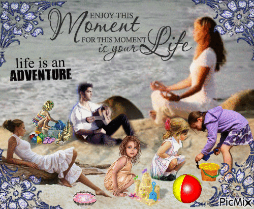 Enjoy Life's Adventures - Gratis geanimeerde GIF