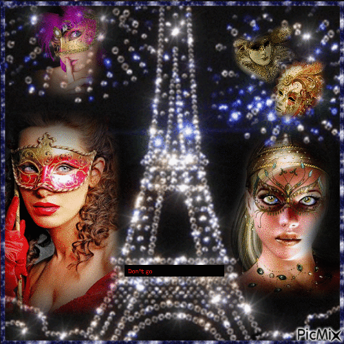 Sparkle In Paris - Free animated GIF