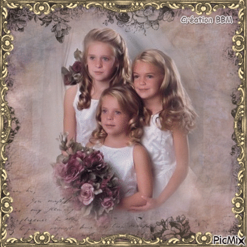 Trois soeurs par BBM - Gratis animeret GIF