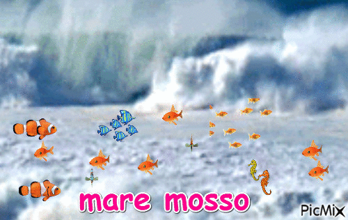 mare mosso - Darmowy animowany GIF