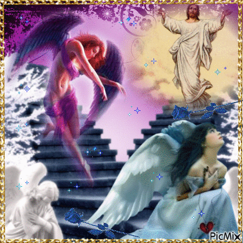 le paradis des anges - Ilmainen animoitu GIF