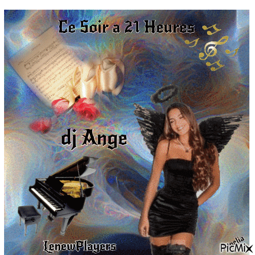 dj ange - Δωρεάν κινούμενο GIF