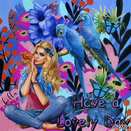 Have a lovely day! - Бесплатный анимированный гифка