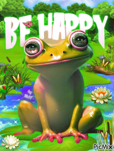 Be Happy - Gratis animeret GIF