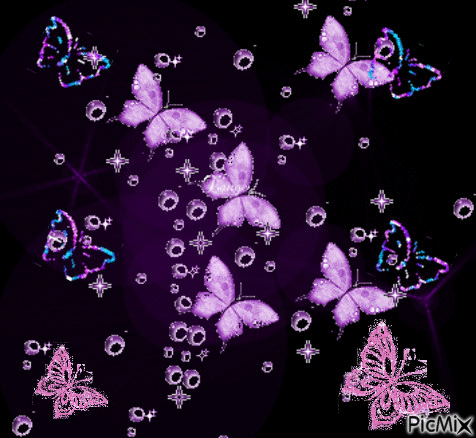 envol  de papillons - Бесплатный анимированный гифка