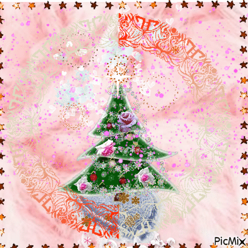 christmas tree  🙂 - Animovaný GIF zadarmo