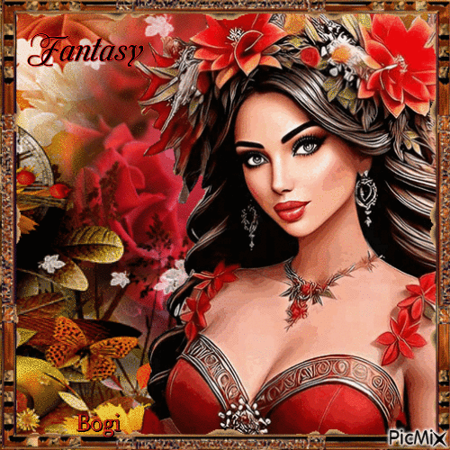 Autumn fantasy... - Безплатен анимиран GIF