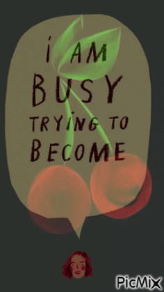 BUSY BECOME - Free animated GIF