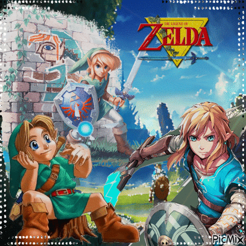 The legend of Zelda - Breath of the wild - Ingyenes animált GIF