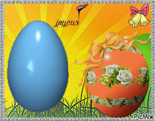Pâques - GIF animado grátis