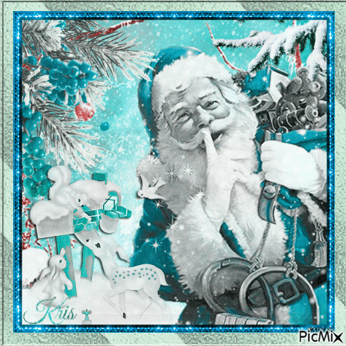 Père Noël - Gratis animerad GIF