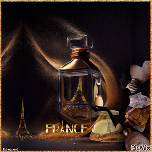 Paris Parfüm - GIF animado grátis