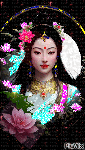 боги Тибета - GIF animasi gratis