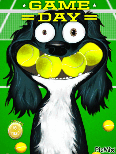 Tennis - Darmowy animowany GIF