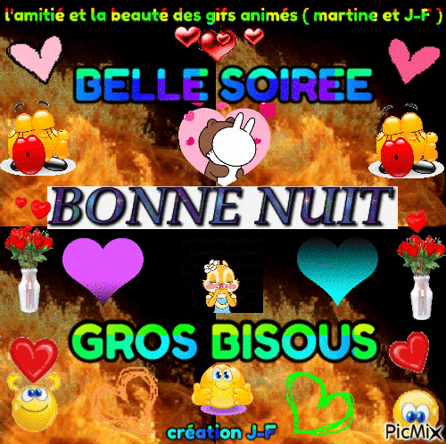 belle soirée - Bezmaksas animēts GIF