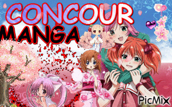 Concour manga - Бесплатни анимирани ГИФ