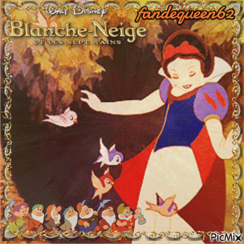 Blanche-neige - Darmowy animowany GIF