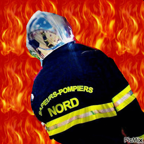pompier - Animovaný GIF zadarmo