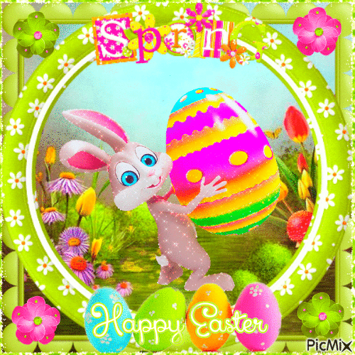 Easter Bunny - Δωρεάν κινούμενο GIF