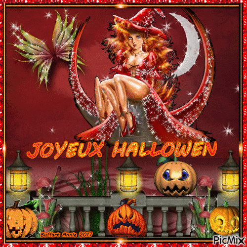 Joyeux hallowen - Безплатен анимиран GIF
