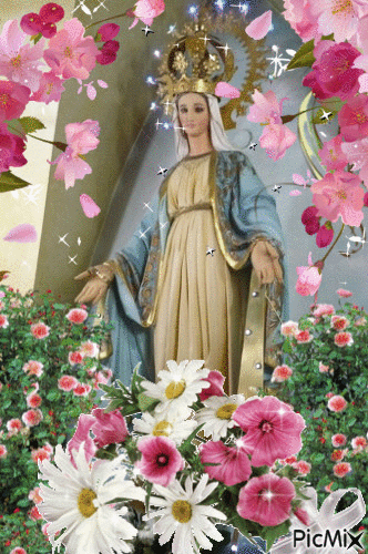 Virgen María - Gratis animerad GIF