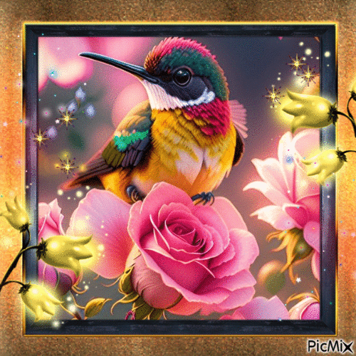 Kolibri - GIF animado gratis