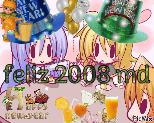 feliz 2008 md - Безплатен анимиран GIF