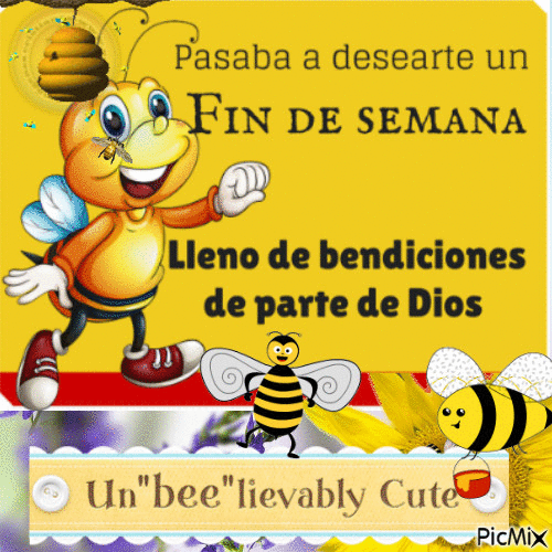 MY BEE - GIF animé gratuit