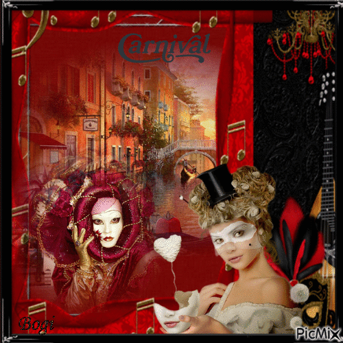 Carnival of Venice... - Free animated GIF